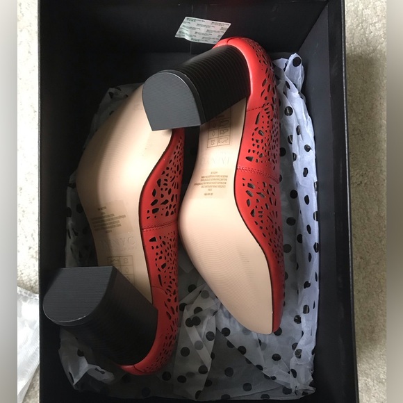 IMNYC Isaac Mizrahi Womens Zora Pumps Square Toe - Picture 6 of 6